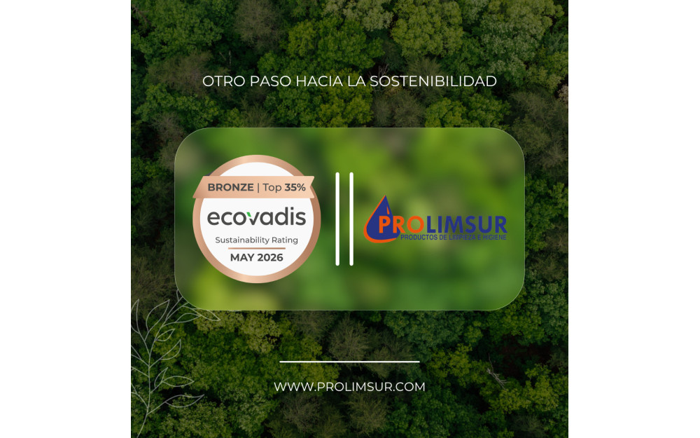 Prolimsur Málaga obtiene la Medalla de Bronce EcoVadis: un hito en nuestro compromiso con la sostenibilidad